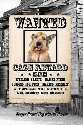 Book cover for Berger Picard Dog Wanted Poster