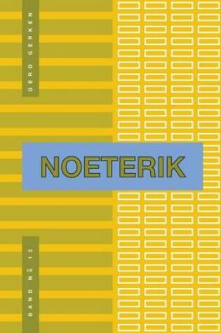 Cover of Noeterik Band 12 - Der Moderne Vitalismus