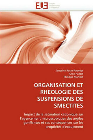 Cover of Organisation Et Rheologie Des Suspensions de Smectites