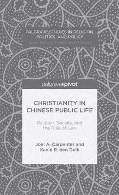 Cover of Christianity in Chinese Public Life