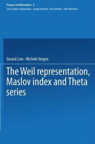 Cover of The Weil representation, Maslov index and Theta series