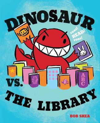 Book cover for Dinosaur vs. the Library