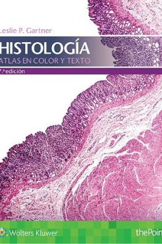 Cover of Histología. Atlas en color y texto