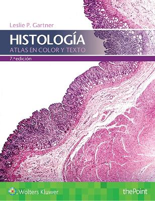 Book cover for Histología. Atlas en color y texto