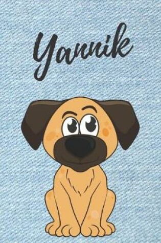 Cover of Yannik Hunde-Notizbuch / Malbuch / Tagebuch