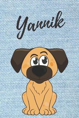 Book cover for Yannik Hunde-Notizbuch / Malbuch / Tagebuch