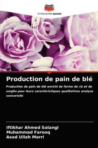 Cover of Production de pain de blé