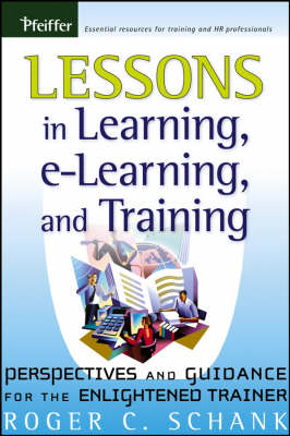 Book cover for Lessons in Learning, e-Learning, and Training