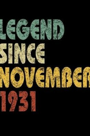 Cover of Legend Since November 1931