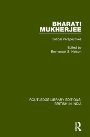 Cover of Bharati Mukherjee