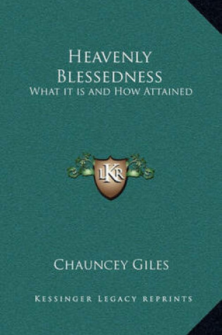 Cover of Heavenly Blessedness