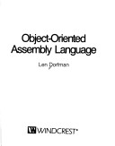 Book cover for Object-oriented Assembly Language