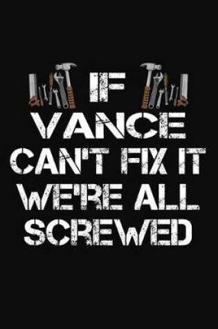 Cover of If Vance Can't Fix It We're All Screwed