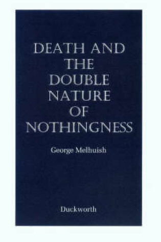 Cover of Death and the Double Nature of Nothingness