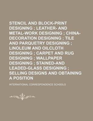 Book cover for Stencil and Block-Print Designing