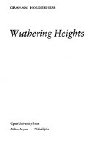 Cover of "Wuthering Heights"