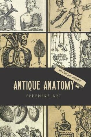 Cover of Antique Anatomy Ephemera Art