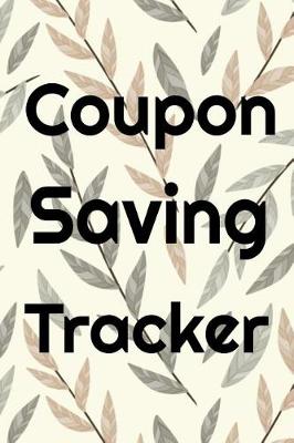 Book cover for Coupon Saving Tracker