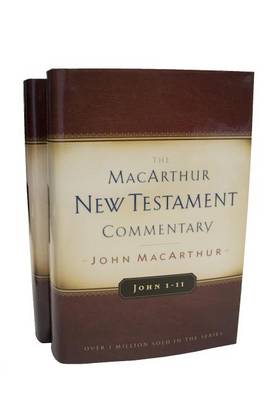 Book cover for John Volumes 1 & 2 Macarthur New Testament Commentary Set