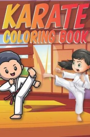 Cover of Karate Coloring Book