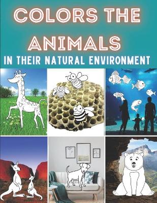 Book cover for Colors the animals in their natural environment