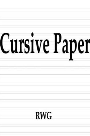 Cover of Cursive Paper