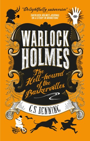 Book cover for Warlock Holmes: The Hell-Hound of the Baskervilles