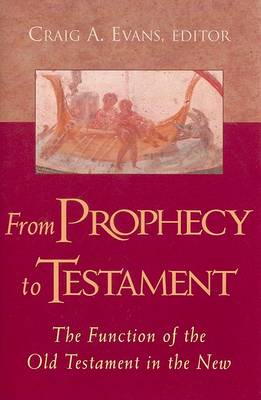 Book cover for From Prophecy to Testament