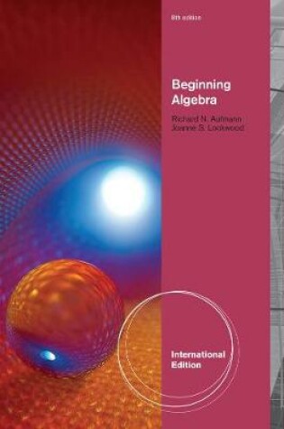 Cover of Beginning Algebra, International Edition