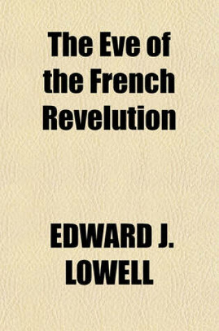 Cover of The Eve of the French Revelution