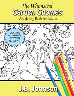 Book cover for The Whimsical Garden Gnomes