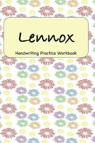 Cover of Lennox - Handwriting Practice Workbook