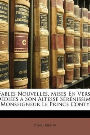 Cover of Fables Nouvelles, Mises En Vers