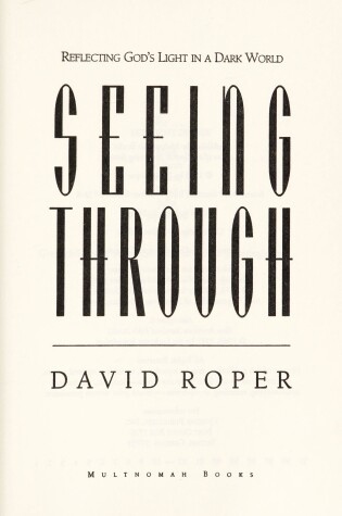 Cover of Seeing Through