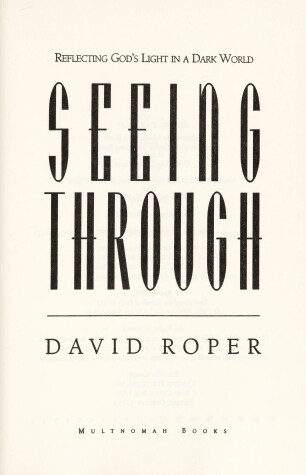 Book cover for Seeing Through