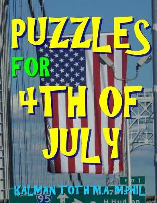 Book cover for Puzzles for 4th of July