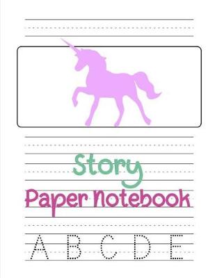 Book cover for Story Paper Notebook