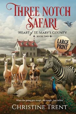 Book cover for Three Notch Safari Large Print