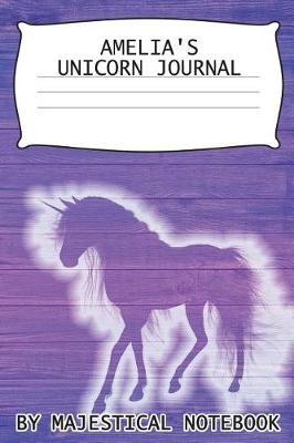 Book cover for Amelia's Unicorn Journal