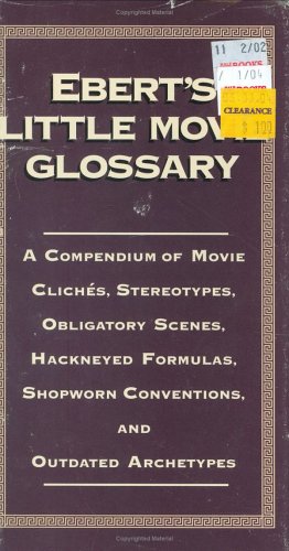 Book cover for Ebert's Little Movie Glossary