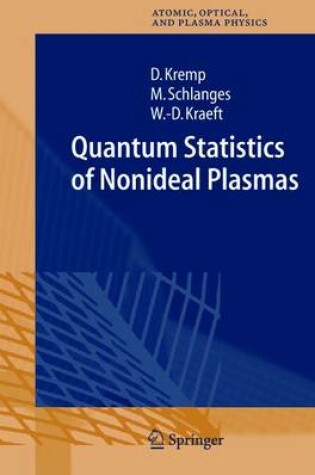 Cover of Quantum Statistics of Nonideal Plasmas