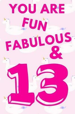 Cover of You Are Fun Fabulous & 13