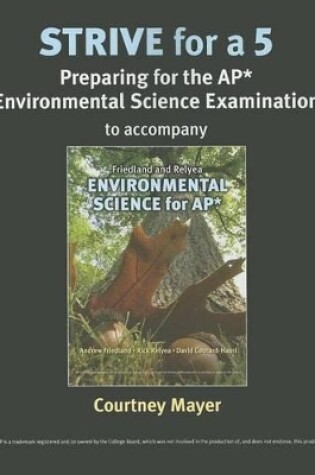 Cover of Strive for 5: Environmental Science for Ap*