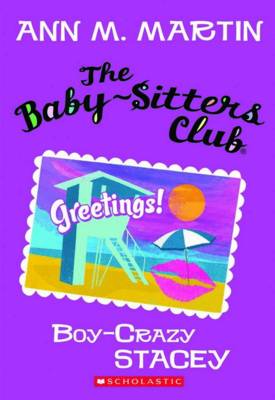 Book cover for Baby-Sitters Club: #8 Boy-Crazy Stacey