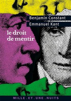 Book cover for Le Droit de Mentir