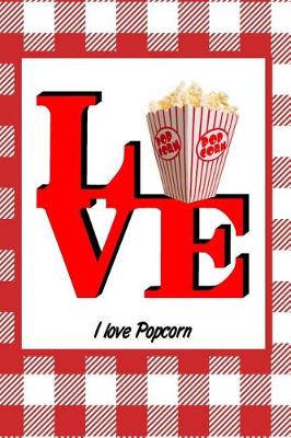 Book cover for I Love Popcorn