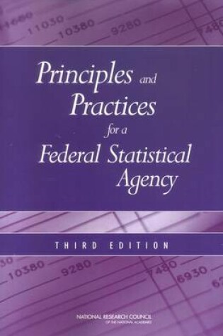 Cover of Principles and Practices for a Federal Statistical Agency