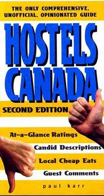 Book cover for Hostels Canada, 2 Ed