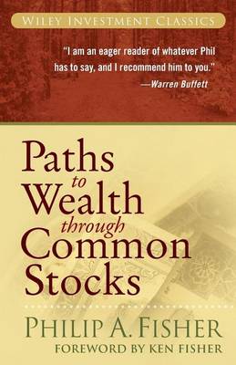 Book cover for Paths to Wealth Through Common Stocks