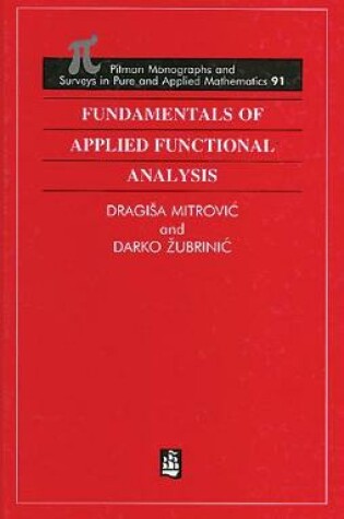 Cover of Fundamentals of Applied Functional Analysis